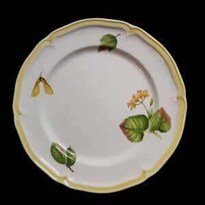 Villeroy & Boch Parkland 10 3/8" Dinner Plate Leaves Pattern